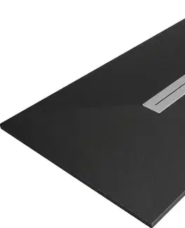 Vane MEXEN - Toro sprchová vanička obdĺžniková SMC 200x80, čierna 43708020