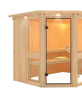 Vnútorné Interiérová fínska sauna AMALIA 3 Lanitplast
