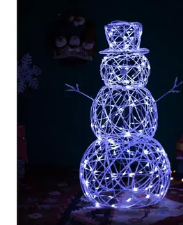 Vianočné dekorácie BRILAGI- LED Vonkajšia vianočná dekorácia LED/3,6W/31/230V 6500K 60cm IP44 snehuliak B10303ACDL