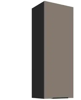 Kuchynské skrinky visiace Kuchynská skrinka Aria-Ta/Bl Anti Fingerprint 40g-108 1f