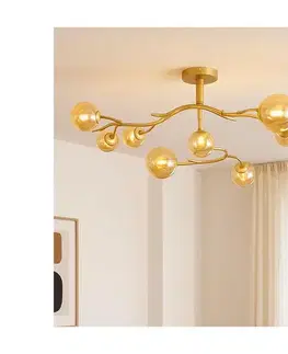Svietidlá BRILAGI - LED Prisadený luster MISTEL 9xG9/3W/230V zlatá 3009-9GA