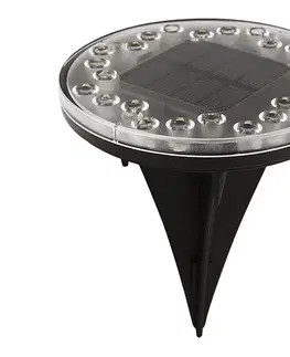 Záhradné lampy  08496L-SADA 4xLED Vonkajšie solárne osvetlenie so senzorom 0,048W/2V IP68 08496L