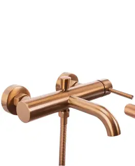 Kúpeľňové batérie REA - Vaňová batéria Lungo Copper Brush REA-B1115