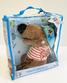 Leporelá, krabičky, puzzle knihy Kniha s maňuškou: Psík