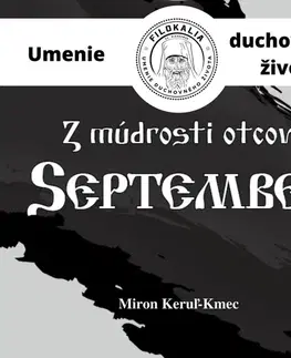 Duchovný rozvoj FILOKALIA s.r.o. Z múdrosti otcov – September