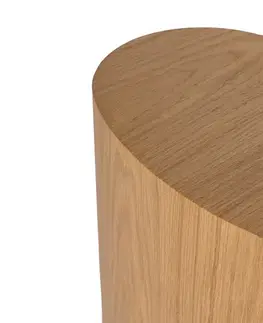 Konferenčné stolíky Odkladací stolík Elipse Set Oak, 2 ks