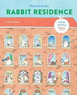 Leporelá, krabičky, puzzle knihy Welcome to the Rabbit Residence - Haluka Nohana