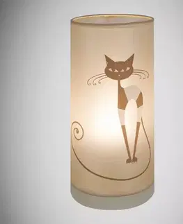 Moderné lampy do obývačky Stoná  lampa Zyta Foot E14 Cat 03543 LB