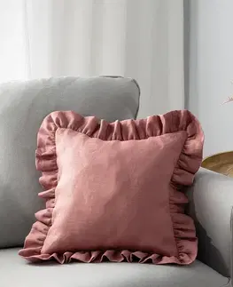Obliečky na vankúše Obliečka na vankúš Paula volánom