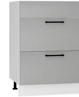 Nábytok do kuchyne a jedálne Kuchynská skrinka Max D60pc S/2 Zasl Granit
