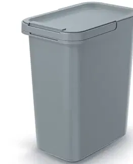 Odpadkové koše NABBI NKS12 odpadkový kôš na triedený odpad 12 l svetlosivá