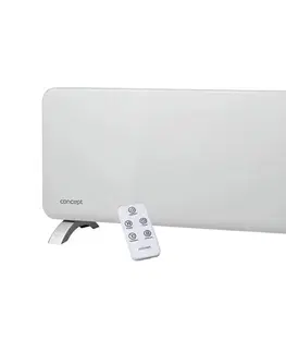 Predlžovacie káble Concept KS4000 - Elektrický priamotop/konvektor 2000W IP24 biela +diaľkové ovládanie KS4000