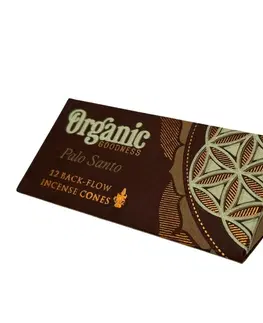 Svietniky Súprava 12 vonných františkov so spätným tokom, Palo Santo
