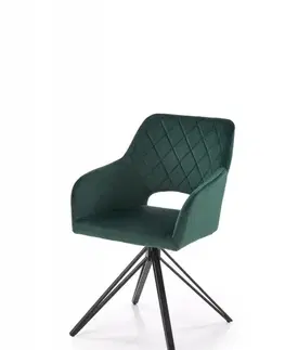 Stoličky Otočné jedálenské kreslo K535 Halmar