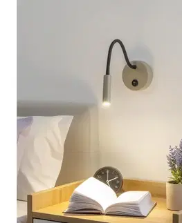 Svietidlá BRILAGI - LED Flexibilná nástenná lampa MAYA LED/3W/230V 4000K béžová BRI083