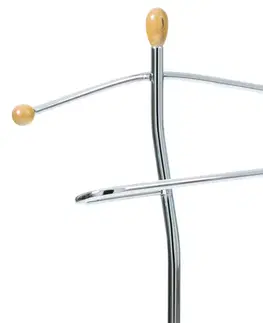 Regály a poličky Nemý sluha 82646 NAT chróm/dub, 118 cm