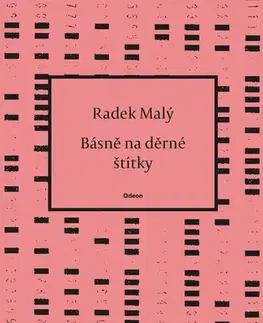 Poézia Básně na děrné štítky - Radek Malý