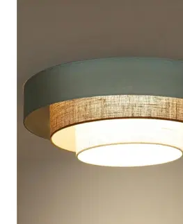 Svietidlá -LED Stropné svietidlo LUNETA LED/26W/230V pr. 60 cm 4000K tyrkysová/béžová 606240