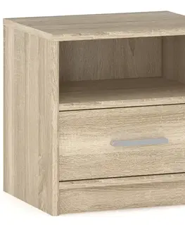 Nočné stolíky NABBI Tavir N nočný stolík dub sonoma