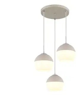 Svietidlá Globo 15999-3HR - Závesný luster na lanku RAGUSA 3xE27/60W/230V 15999-3HR