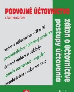 Dane, účtovníctvo Podvojné účtovníctvo s komentárom - Ing. Ľudmila Novotná