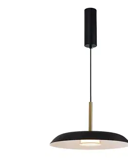 Svietidlá Viokef Lighting LED luster na lanku NUDO LED/11W/230V 3000/4000/6000K čierna 4338800