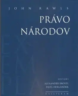Svetová beletria Právo národov - John Rawls