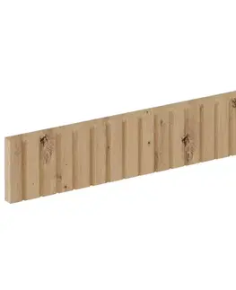 Kuchynské skrinky Čelo skrinky Luxeo F14-D60ZK ryfla dub