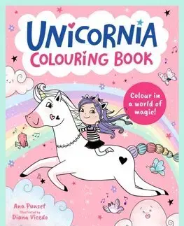 Pre deti a mládež - ostatné Unicornia Colouring Book - Ana Punsetová