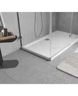 Vane MEXEN - Flow sprchová vanička obdĺžniková slim 70 x 160, biela lesk 46R107016