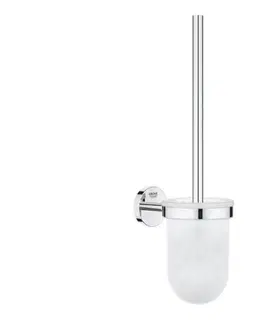 Svietidlá GROHE 40463001 - Súprava na čistenie WC BAUCOSMOPOLITAN lesklý chróm 40463001