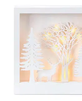 Vianočné dekorácie Markslöjd 705026 - LED Vianočná dekorácia FOLKABO 20xLED/0,06W/3xAA 705026