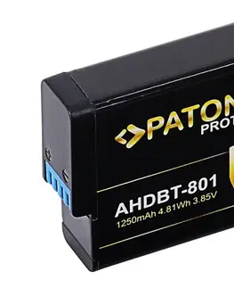Predlžovacie káble PATONA - Aku GoPro Hero 5/6/7/8 1250mAh Li-Ion Protect PT13325