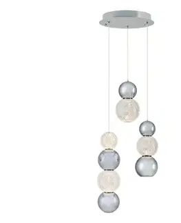Svietidlá  LED luster na lanku CREMONA LED/17W/230V 3000K matný chróm 414LRC1391