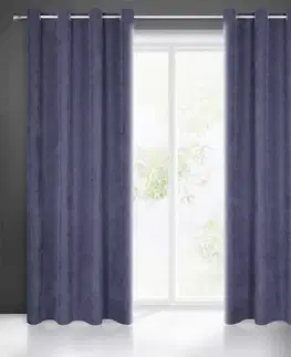 Závesy do spálne Záves JULIE 140x250 na priechodkách 367834 EUROFIRANY