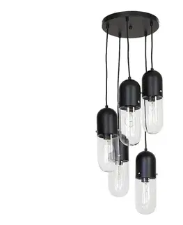 Svietidlá  Luster na lanku PILL 5xE27/60W/230V 6004