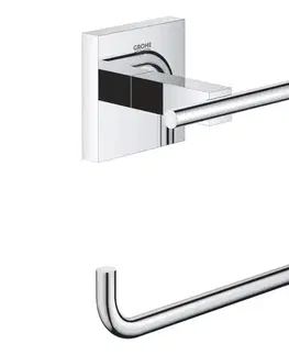 Svietidlá GROHE 40978000 - Držiak toaletného papiera START CUBE lesklý chróm 40978000