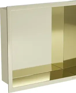 Doplnky do kúpeľne MEXEN - X-Wall-R modul pre vstavanie do steny 30 x 30, zlatá 1950303010