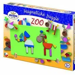 Do 49 dielikov DETOA Magnetické puzzle ZOO