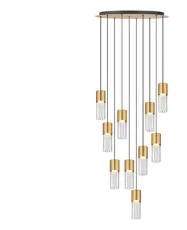 Svietidlá Zuma Line 003064-034738 - LED závesný luster na lanku IGGLY LED/50W/230V zlatý 003064-034738