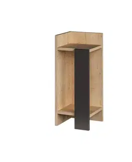 Konferenčné stolíky Nočný stolík Elos Left Oak