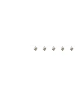 Vianočné dekorácie Markslöjd 703174 - LED  reťaz MILLA 10xLED/3xAA 2,1m teplá biela 703174