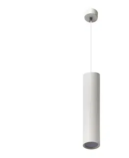 Svietidlá  Luster na lanku KARADON 1xGU10/30W/230V 17 cm biela SKU013095