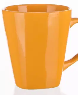 Dekorácie a bytové doplnky Pohár Asymo 180 ml oranžová