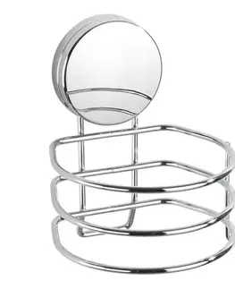 Svietidlá WENKO 24857100-Držiak na fén STATIC-LOC + OSIMO 14x13 cm lesklý chróm 24857100