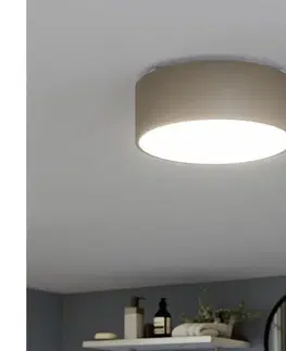 Svietidlá BRILAGI - Kúpeľňové stropné svietidlo POOL 2xE27/15W/230V priemer 30 cm IP54 béžová FG-R300-E27-BEI