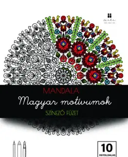 Maľovanky pre dospelých Magyar motívumok - Színező füzet - Kármen Takács-Kocziszki,Zsanett Képes-Kocziszki
