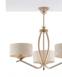Svietidlá JUPITER 1274-KS3E - Luster na tyči KASZMIR 3xE27/60W 1274-KS3E