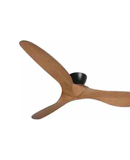 Ventilátory Lucci Air 514032 - Stropný látor KOTARA pr. 137 cm hnedá/čierna + diaľkové ovládanie 514032