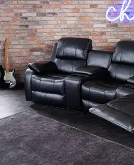 Kreslá Trojité polohovacie TV kreslo KYKLOP Dekorhome
